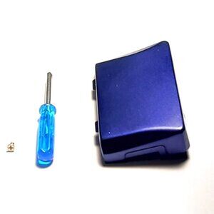 Battery Cover Replacement with Tool and Screw (Nintendo Gameboy Micro GBM) Blue